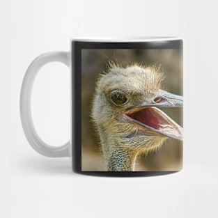 Ostrich, Chiang Mai Zoo, Thailand Mug